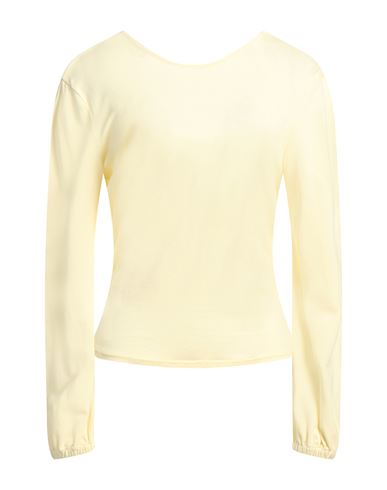 Ag Jeans Woman Top Pastel yellow Size S Cotton, Modal, Elastane