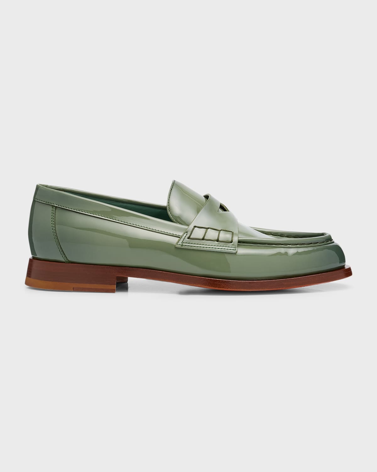 Airglow Patent Penny Loafers