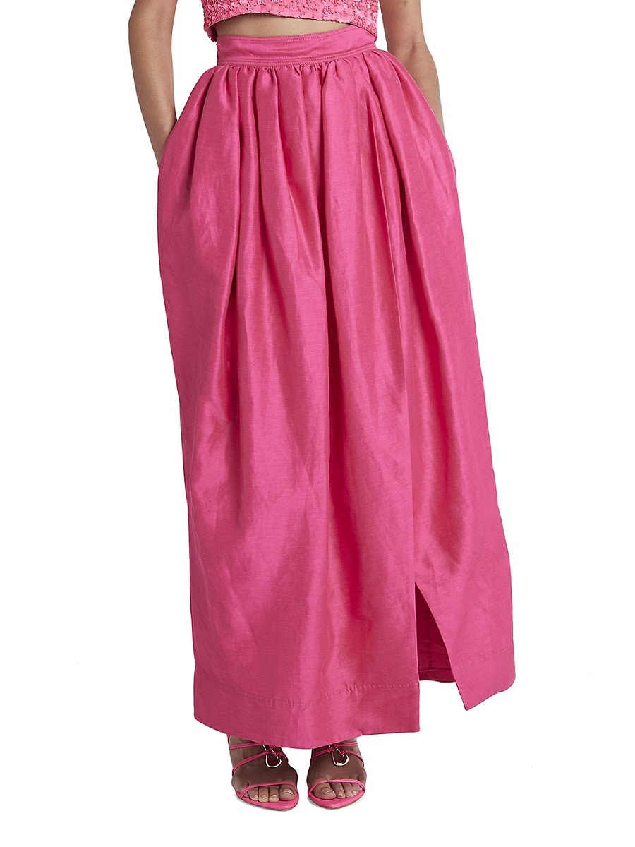 Aje Women's Sculptra Mirabelle Tulip Skirt - Pink - Size 4