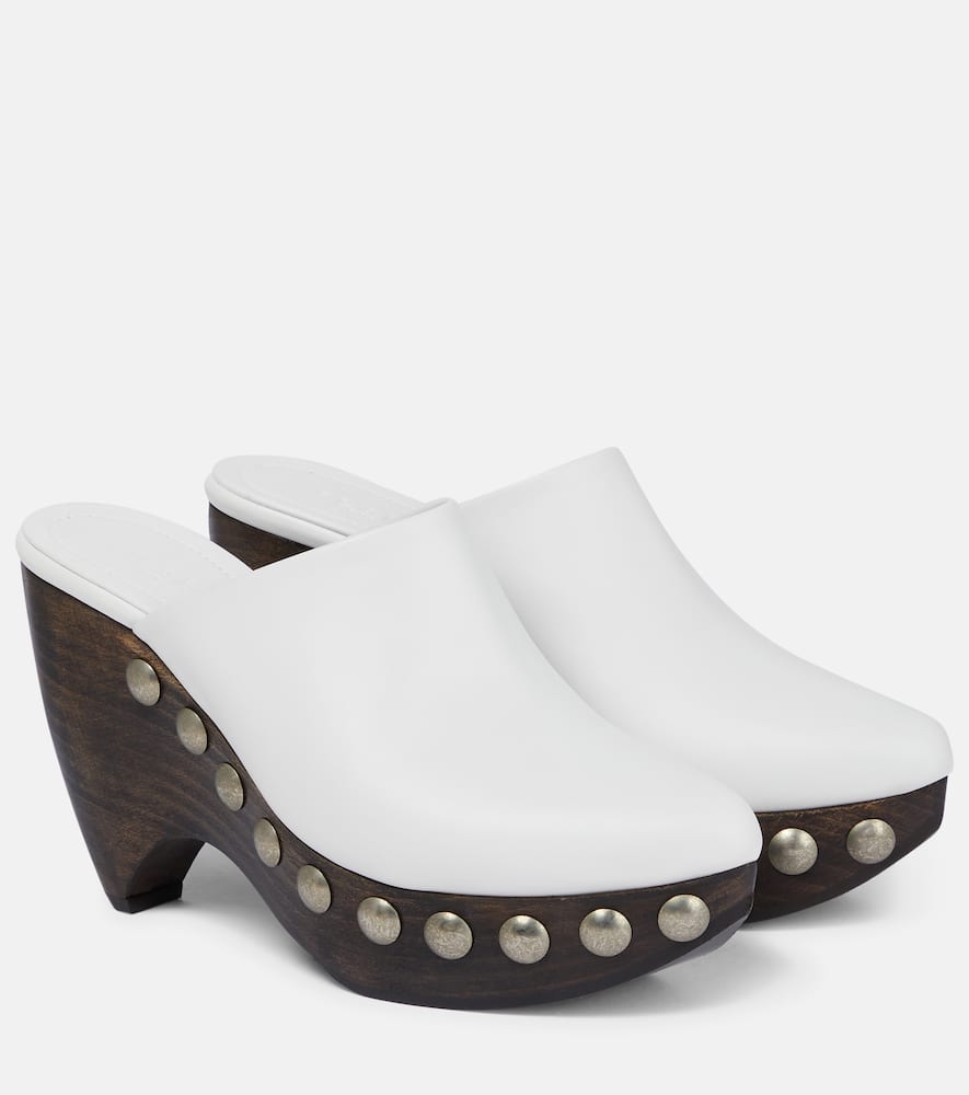 Alaïa Leather clogs