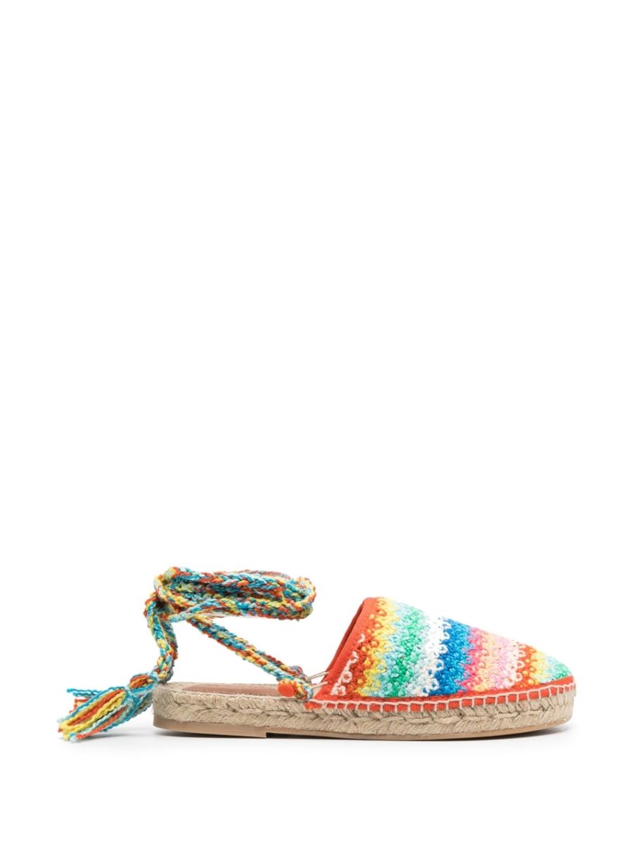 Alanui Striped Espadrilles