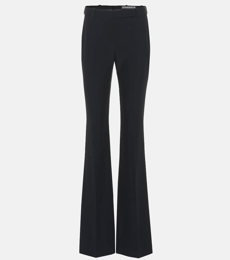 Alexander McQueen Mid-rise flared pants