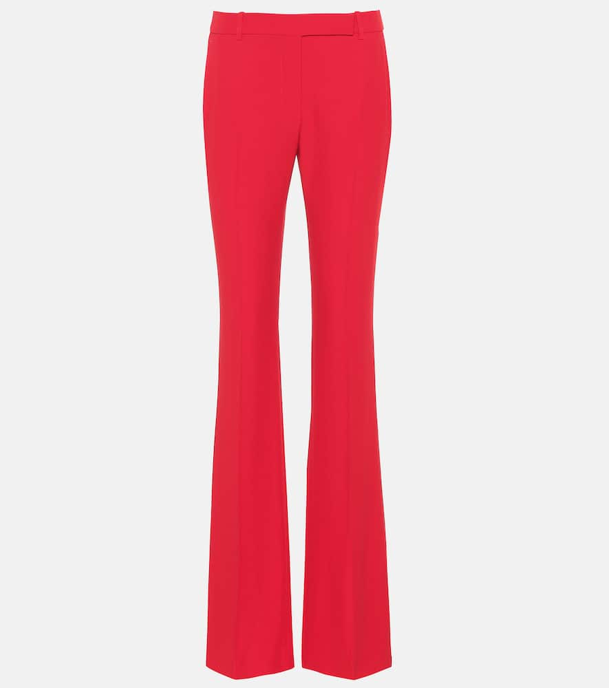 Alexander McQueen Mid-rise flared pants