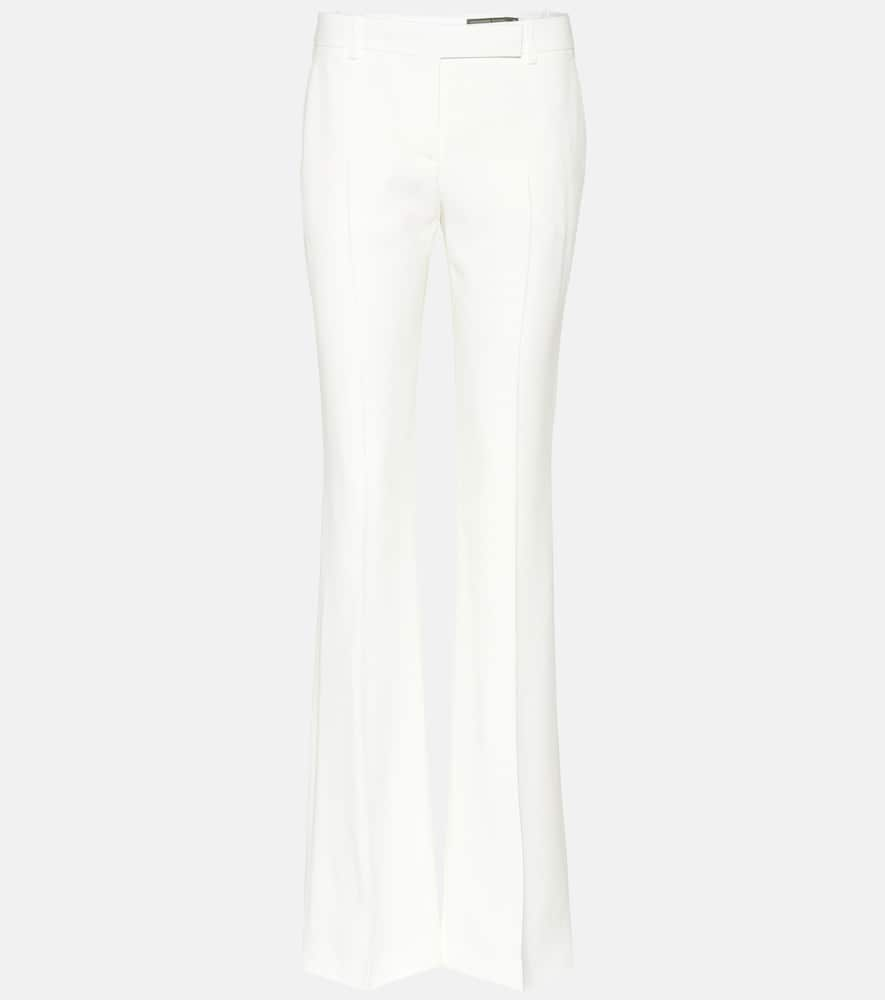 Alexander McQueen Mid-rise flared pants