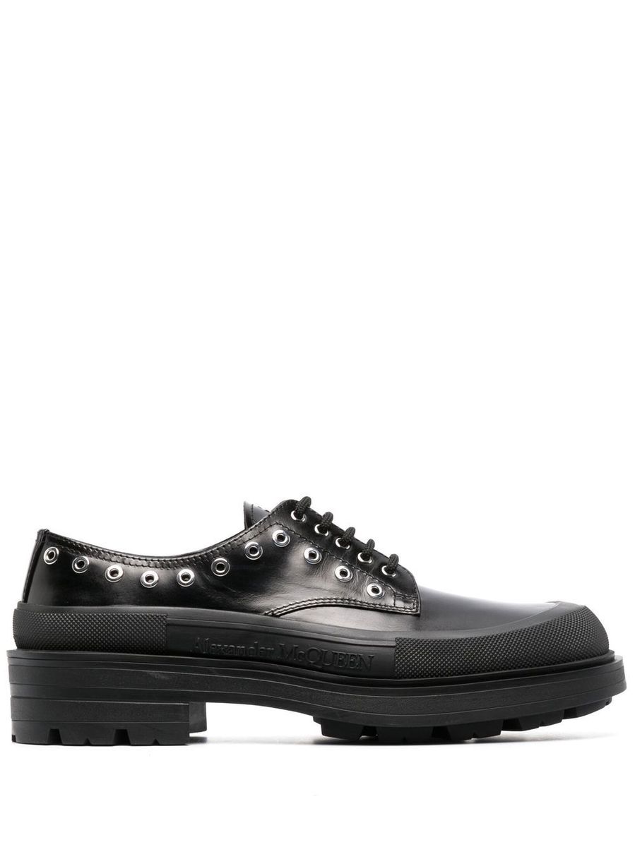 Alexander McQueen Tread Slick Leather Brogues