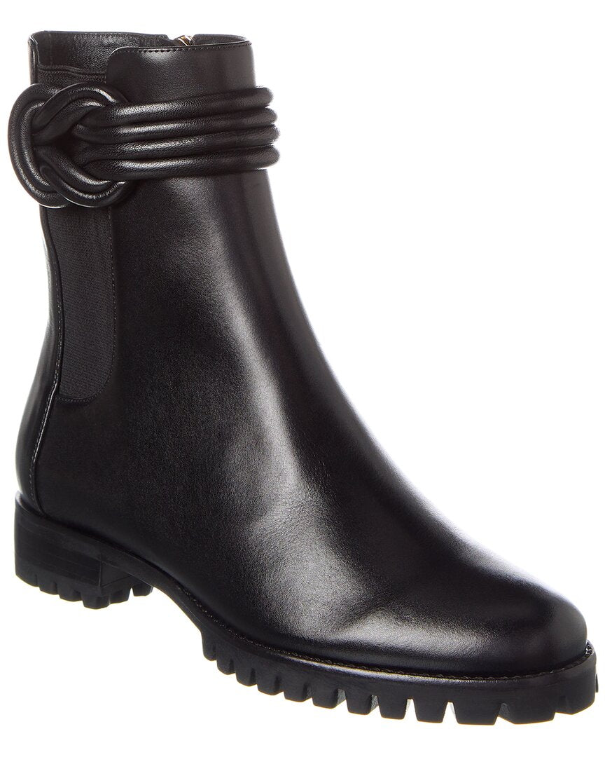 Alexandre Birman Vicky Waterproof Leather Combat Boot