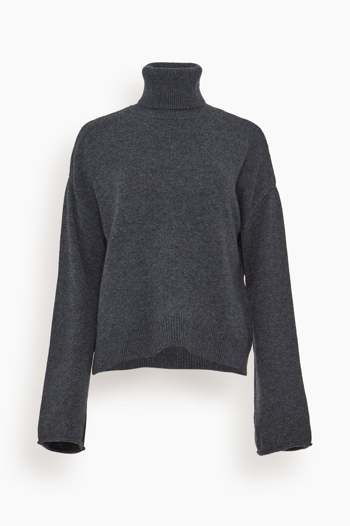 Alicia Knit Top in Dark Grey