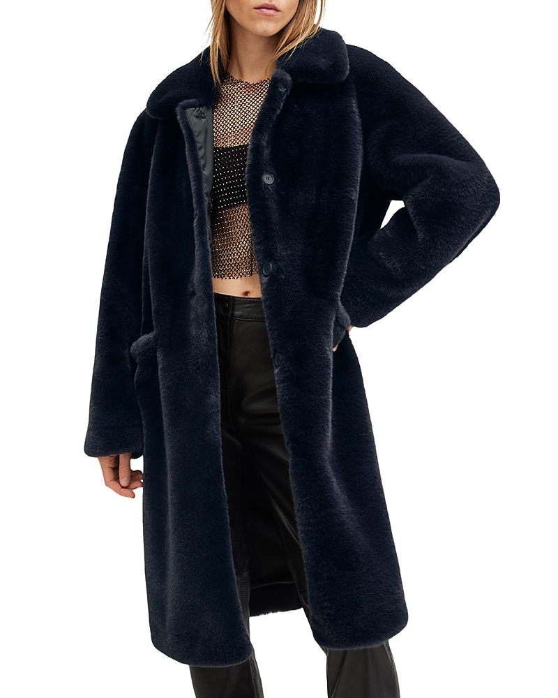 Allsaints Sora Faux Fur Coat