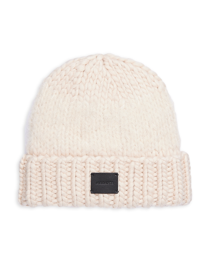 Allsaints Yarn Mix Hand Knit Beanie