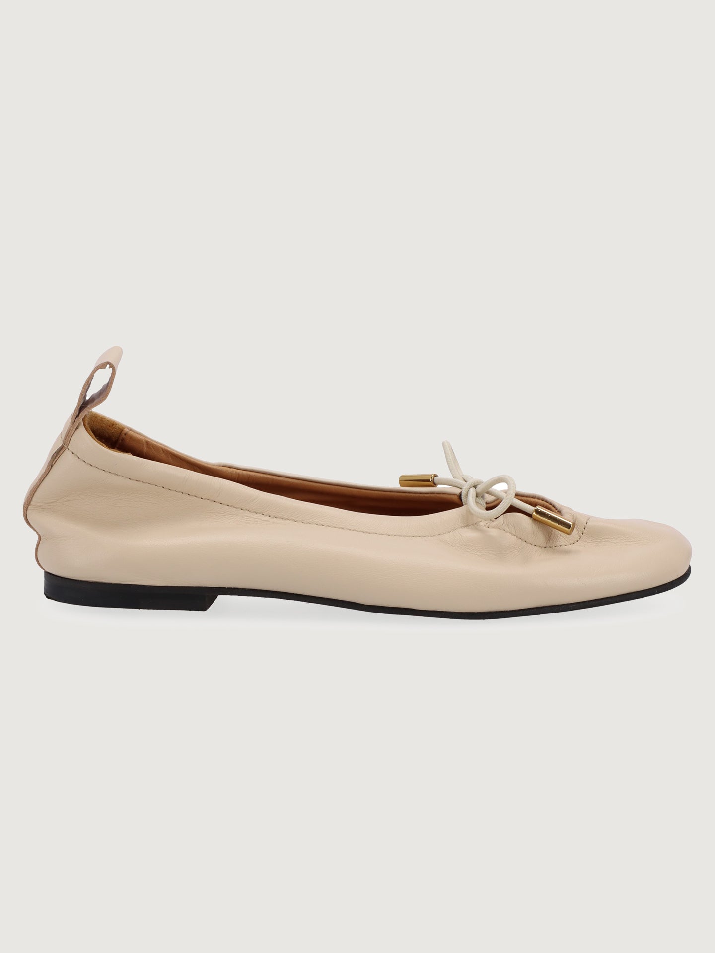 Alohas Rosalind Ballet Flats - Cream - Size 36