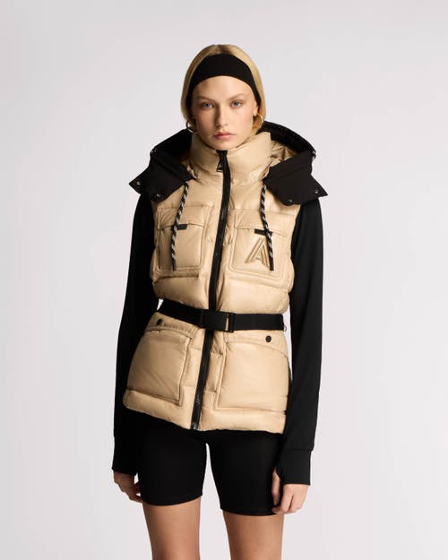 Alpenhaus Vercors Lightweight Utility Vest with Lustre Detailing in Sandstone at Nordstrom, Size X-Small