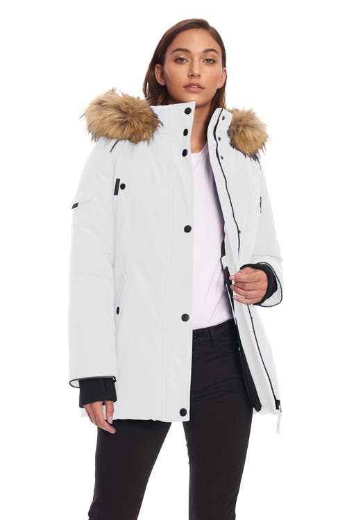 Alpine North GLACIER - Vegan Down Parka Winter Jacket in White at Nordstrom, Size X-Small