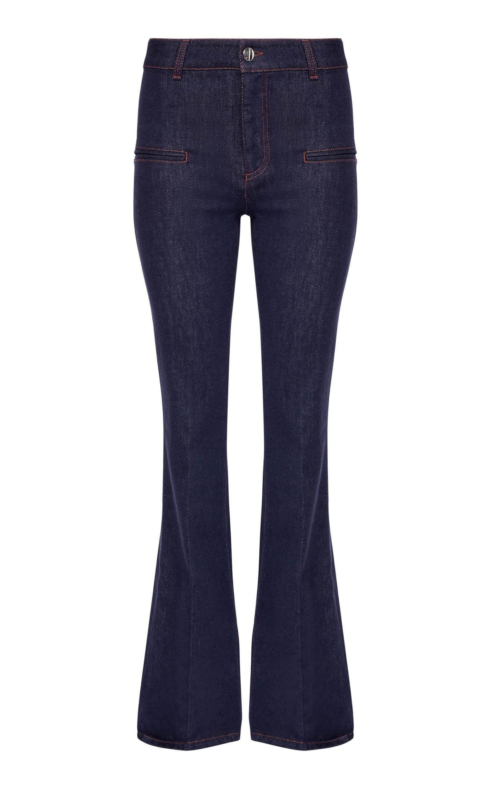 Altuzarra - Serge Denim Bootcut Pants - Blue - FR 42 - Moda Operandi