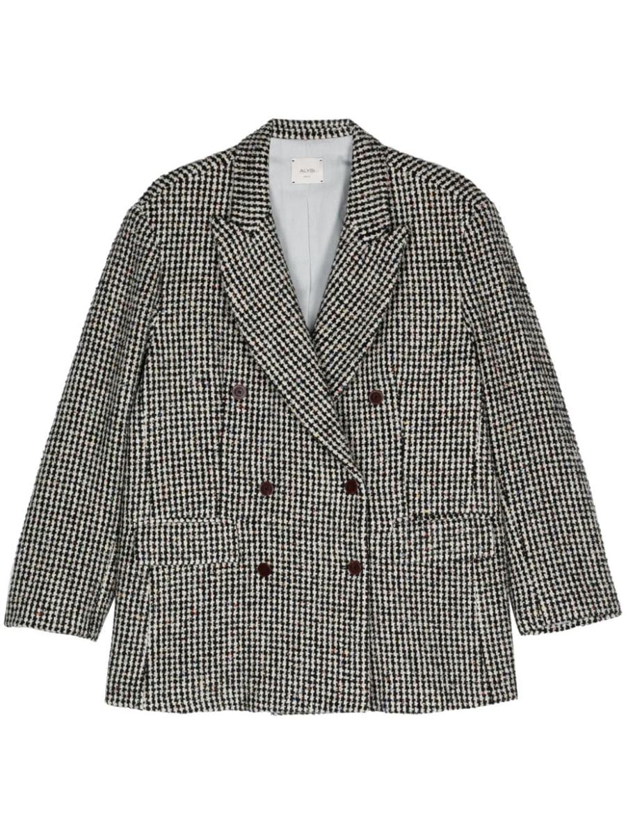 Alysi Wool Blend Double-Breasted Coat