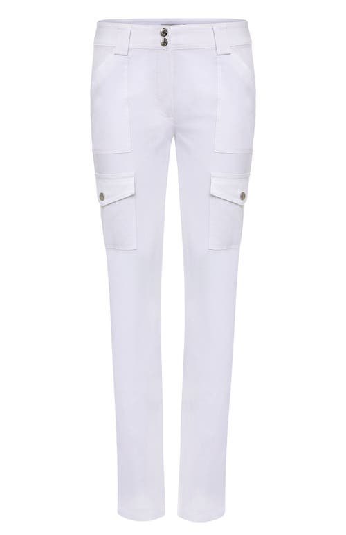 Anatomie The Kate Skinny Cargo Pant in White at Nordstrom, Size X-Small