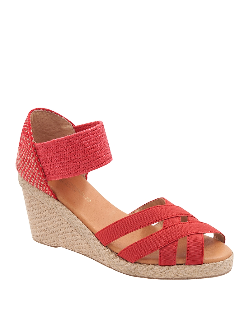 Andre Assous Women's Adin Jute Wedge Sandals