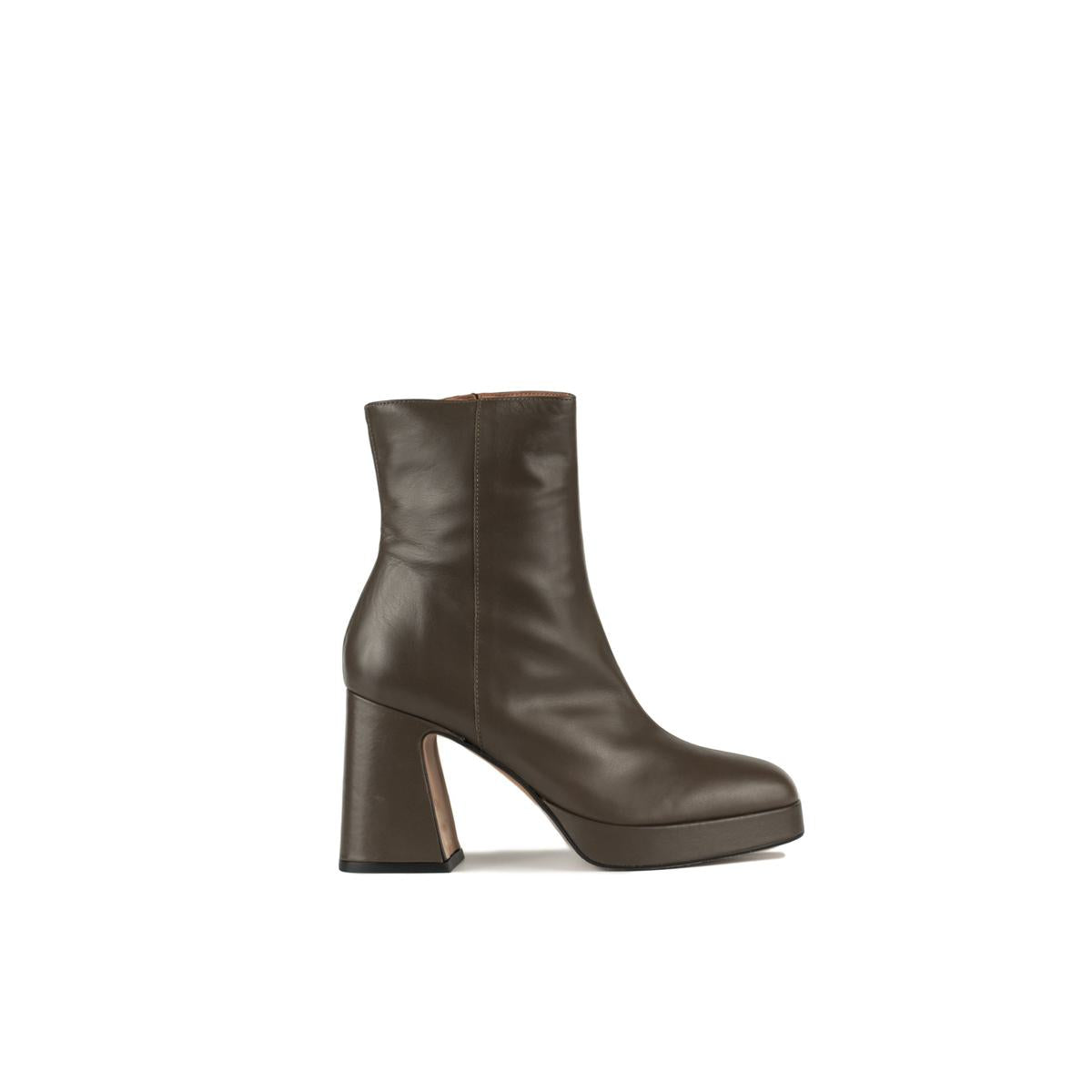 Angel Alarcon Wide-Heeled Ankle Boot