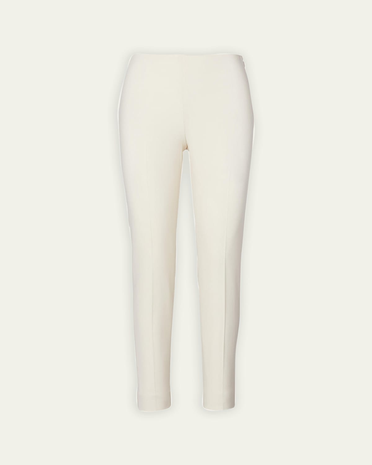 Annie Straight-Leg Stretch-Wool Pants