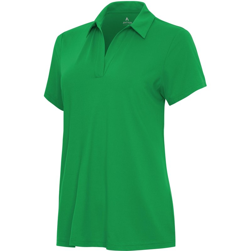 Antigua Women's Era Polo Shirt Celtic Green, X-Small - Women's Athletic Performance Tops at Academy Sports