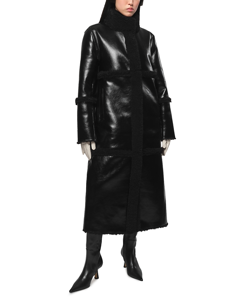 Apparis Tilly Reversible Faux Shearling Coat