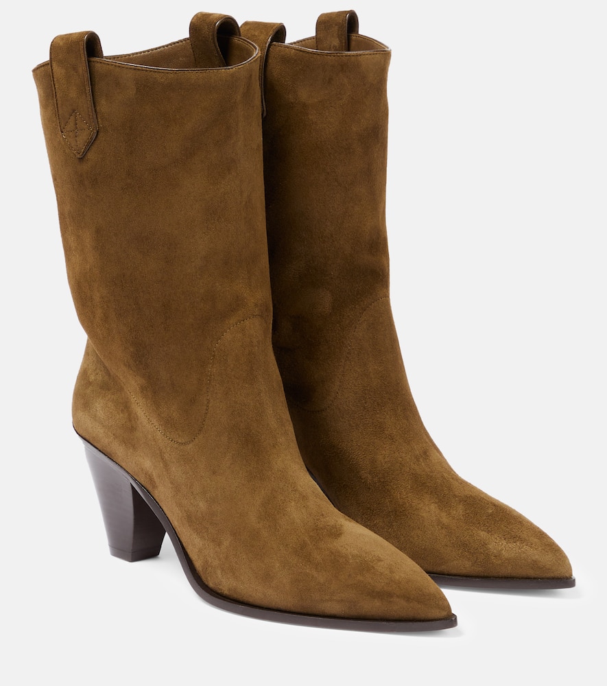 Aquazzura Boogie suede cowboy boots