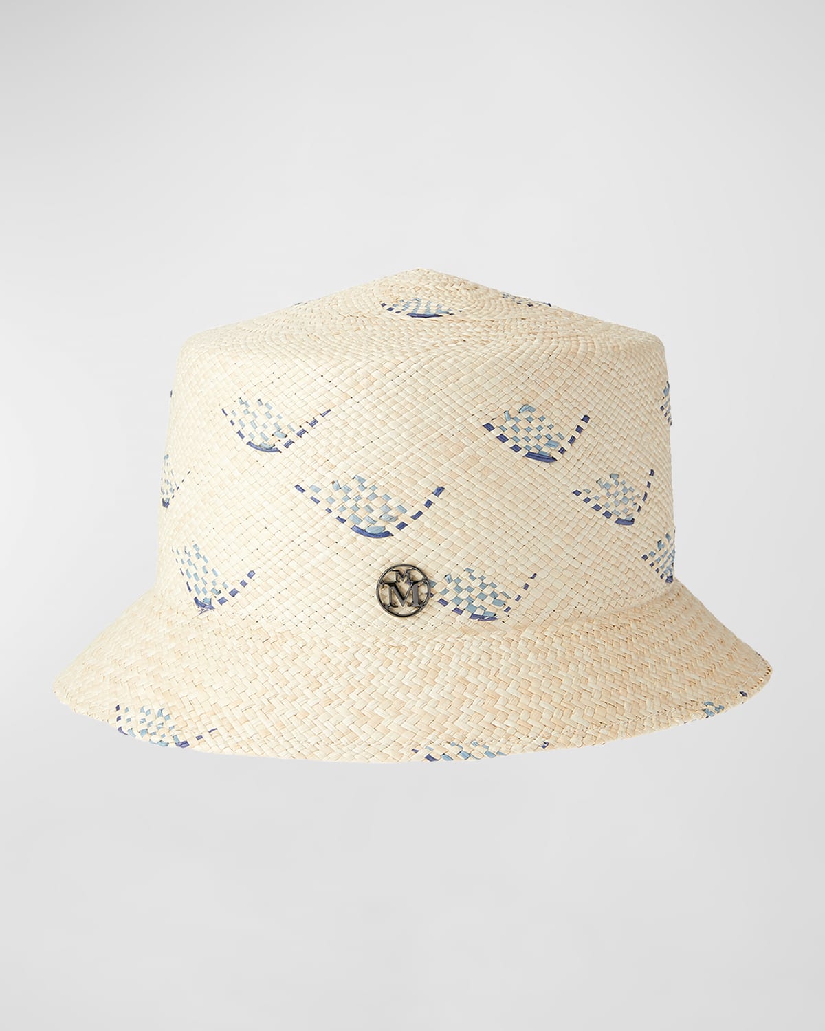 Arsene Floral Brisa Straw Bucket Hat