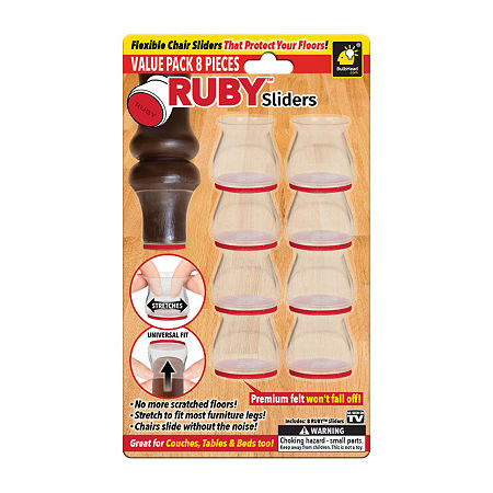 As Seen On TV Ruby Sliders, One Size, Red