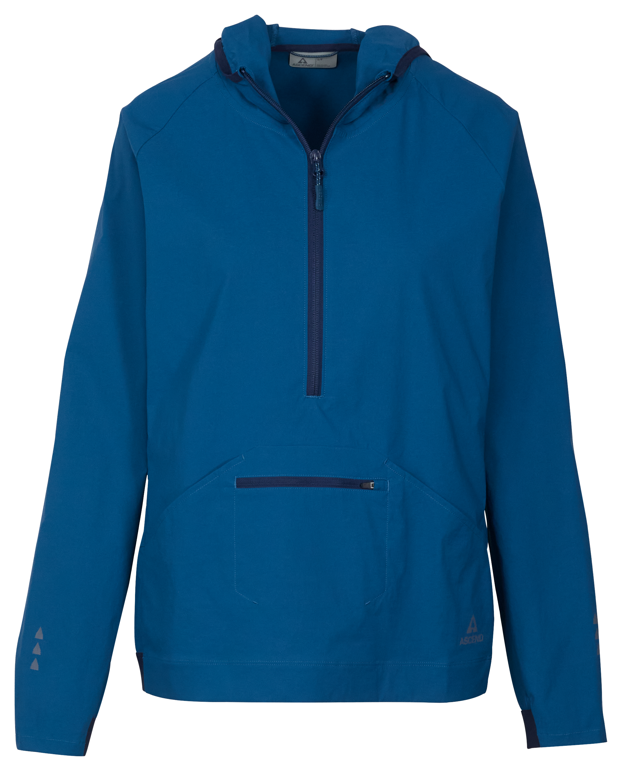 Ascend Half-Zip Hooded Anorak Jacket for Ladies