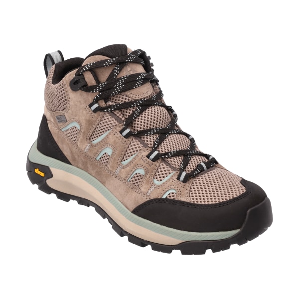 Ascend Mojave Mid Waterproof Hiking Boots for Ladies - Plaza Taupe/Blue Shadow - 9M