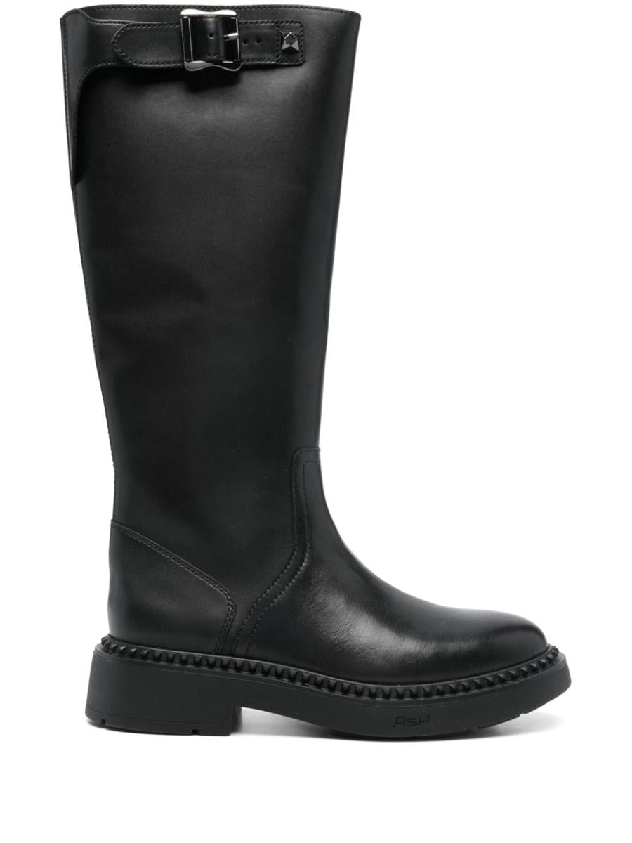 Ash Mandeville Knee-High Boots In Calf Leather