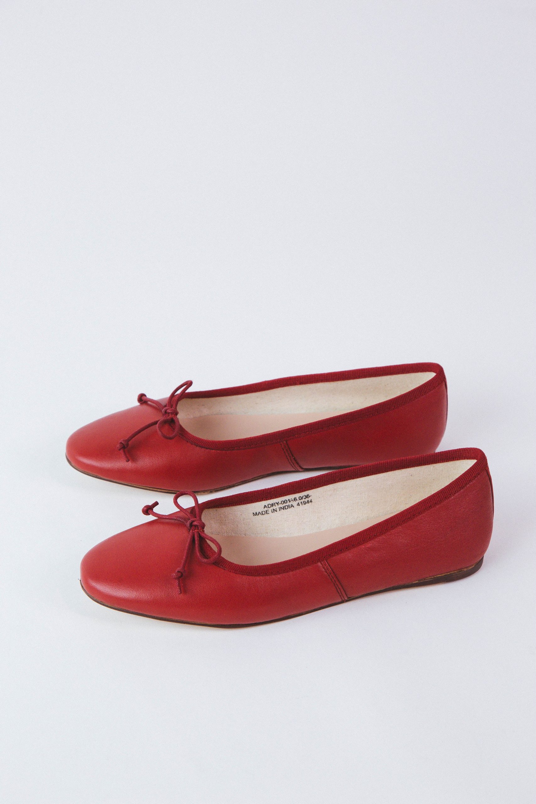 Audrey Sheep Leather Ballet Flat Red | Chinese Laundry