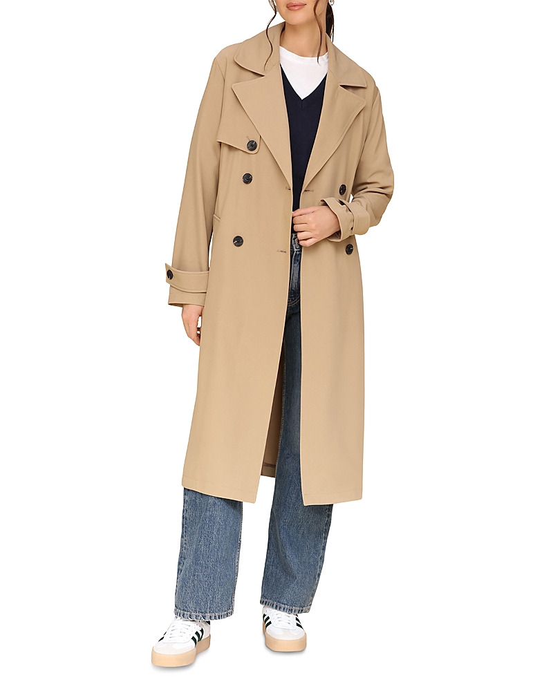 Avec Les Filles Relaxed Duster Trench Coat