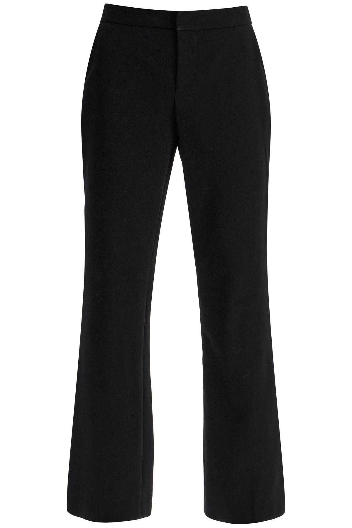 BALMAIN bootcut crepe pants in