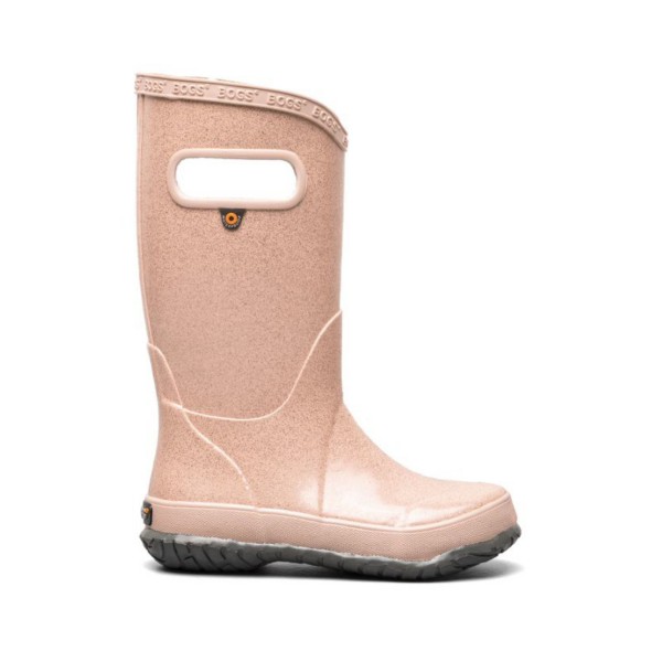 BOGS Glitter Waterproof Rain Boots Toddler 8T Rose Gold