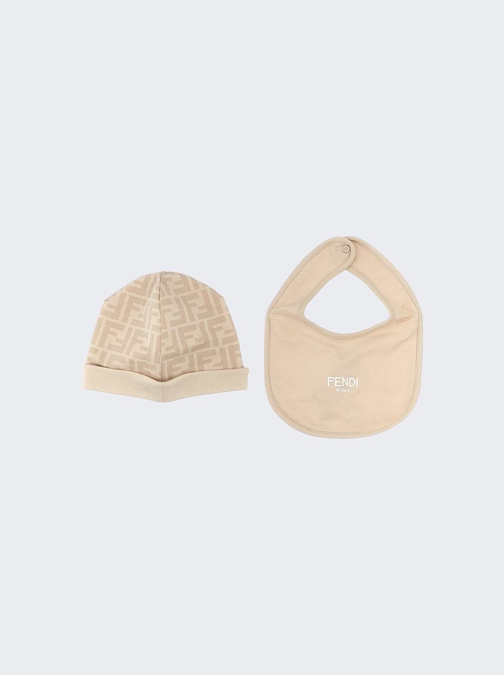 Baby Footie Hat And Bib