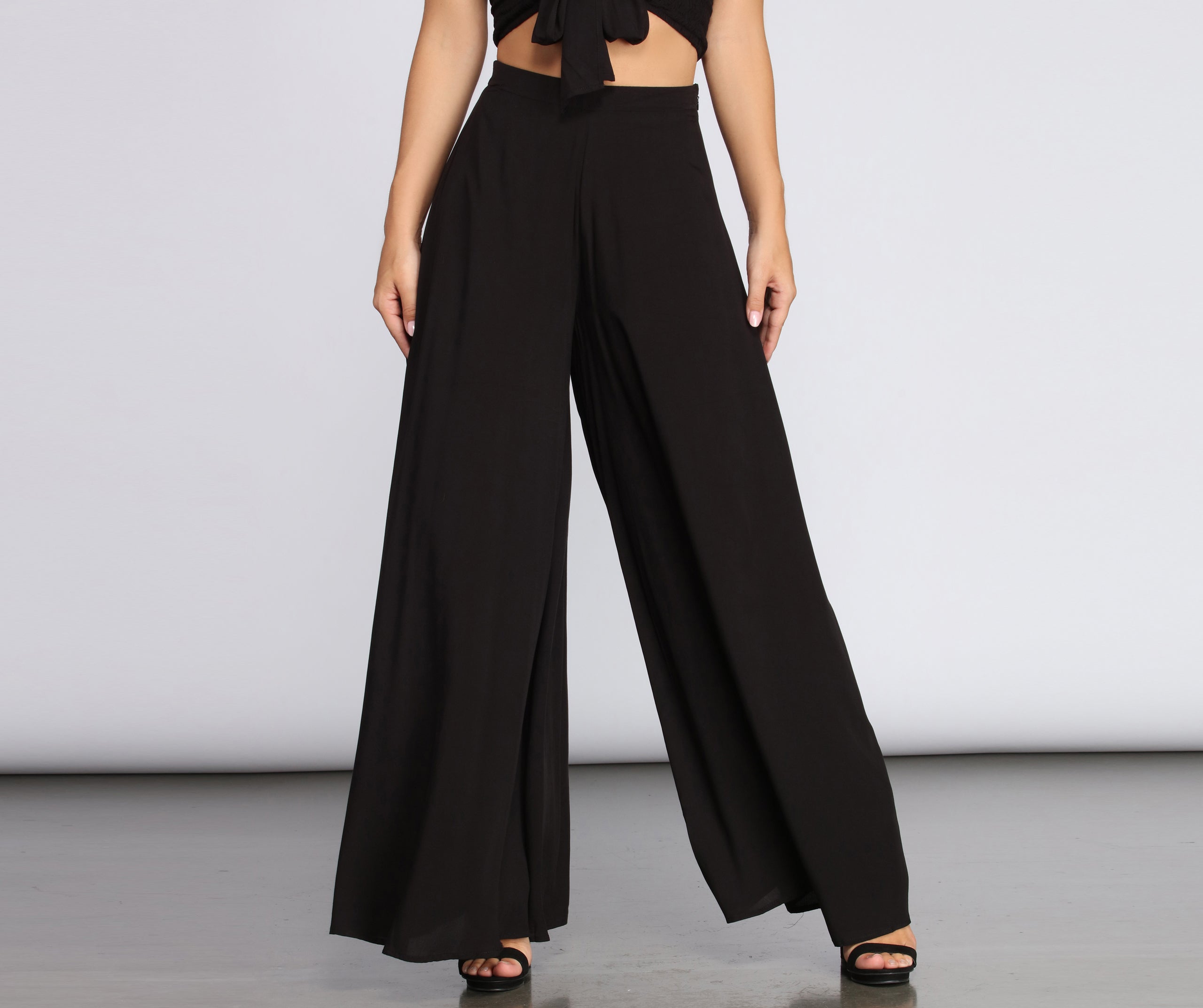 Bahama Breeze Wide-Leg Pants