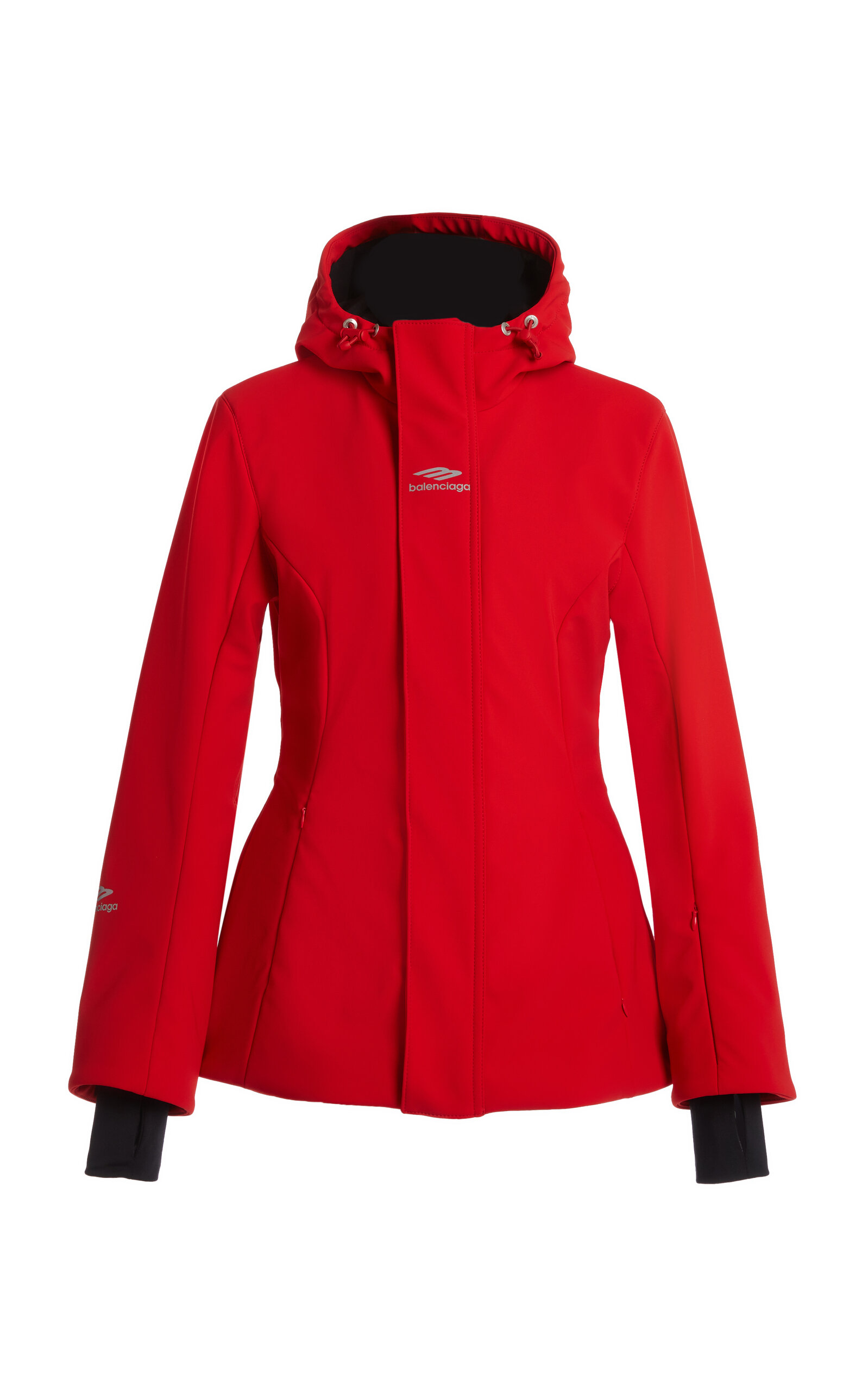 Balenciaga - Hourglass Nylon Ski Jacket - Red - FR 36 - Moda Operandi