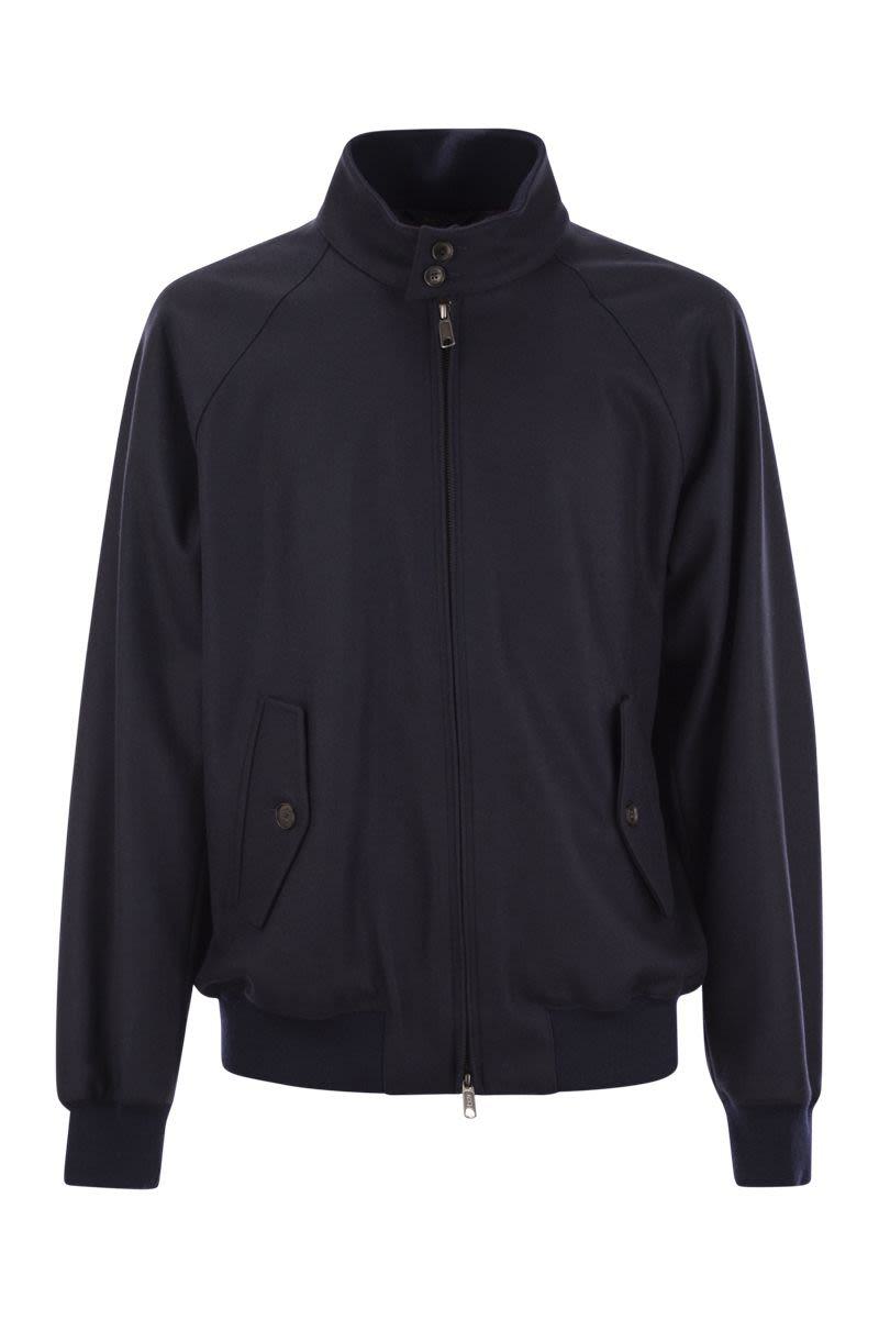 Baracuta Melton - Wool-Blend Bomber Jacket