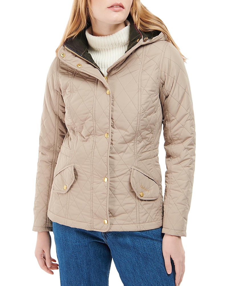 Barbour Millfire Hooded Quilted Coat