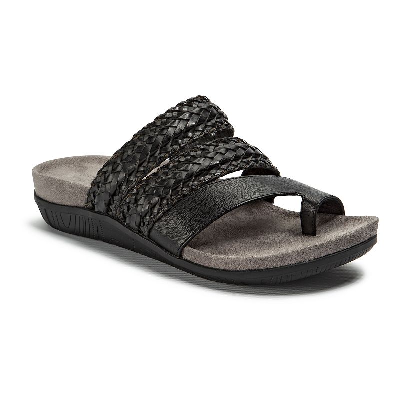 Baretraps Jonelle Women's Thong Sandals, Size: 6 Wide, Black