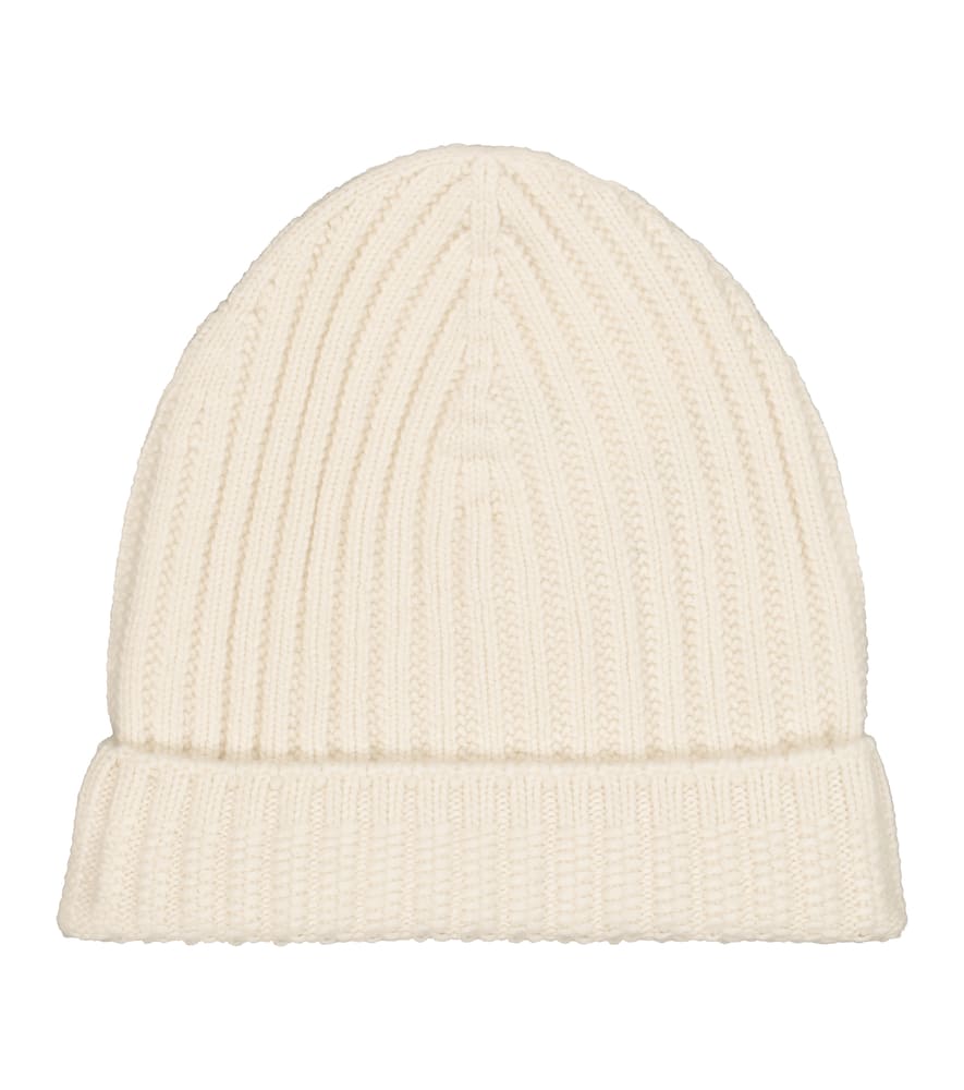 Barrie Ribbed-knit cashmere beanie