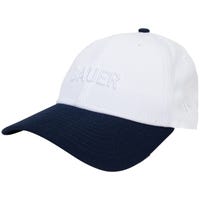 Bauer Two Tone Adult Hat in White/Navy