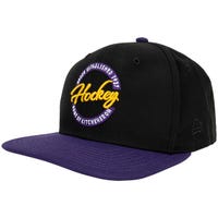 Bauer Two Tone Original Adult Hat in Black/Purple