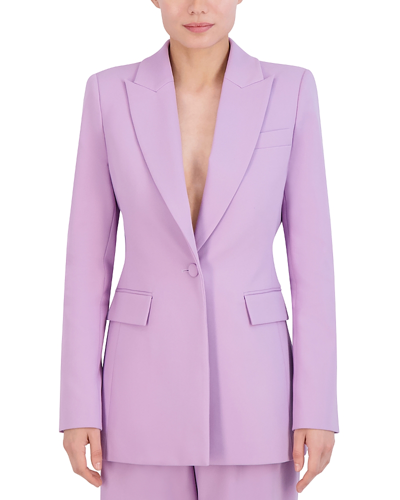 Bcbgmaxazria One Button Peak Lapel Blazer