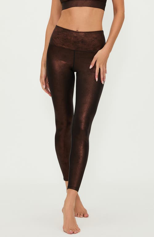 Beach Riot Tayler Leggings in Java Glimmer at Nordstrom, Size X-Small