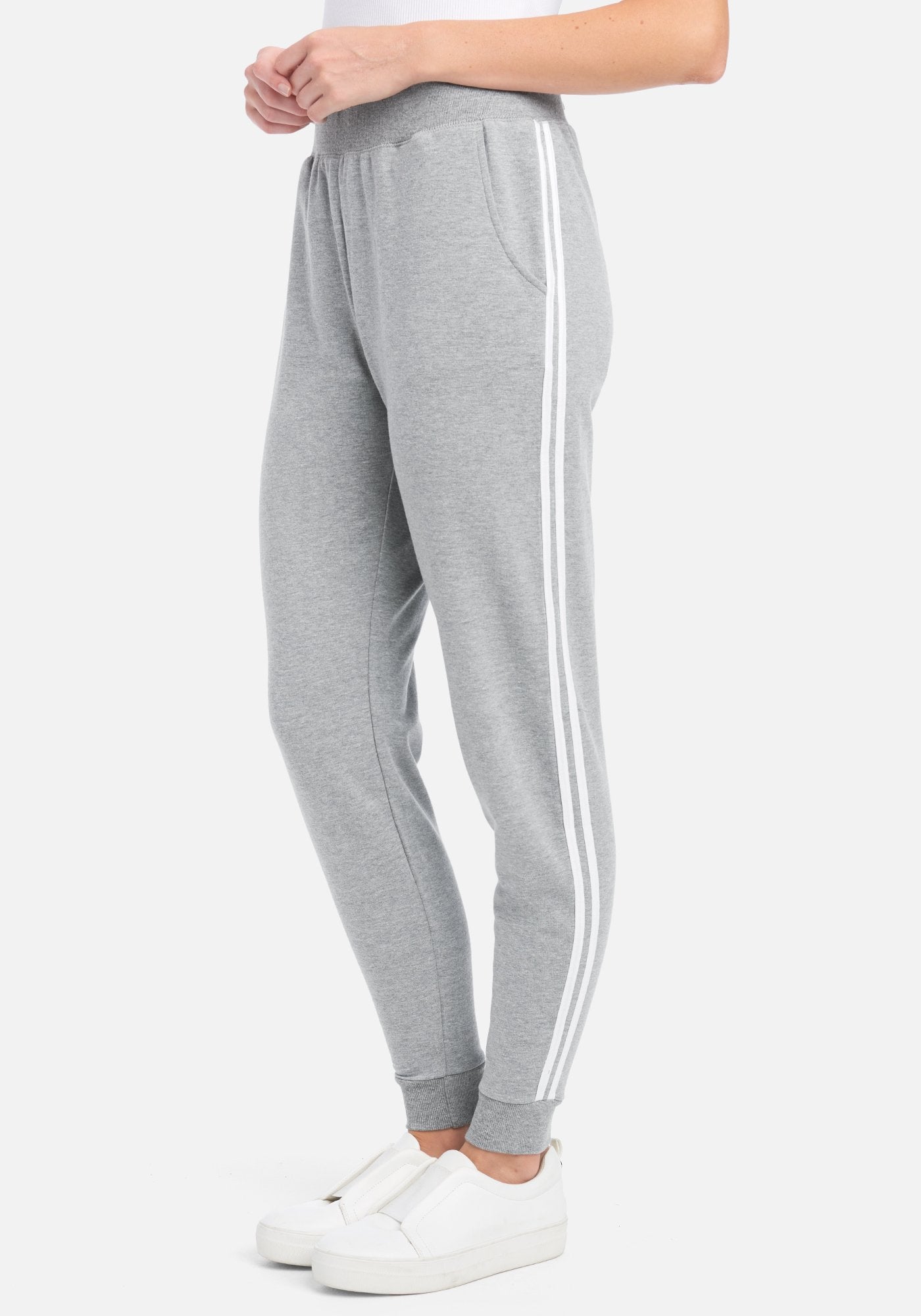 Bebe Logo Contrast Joggers