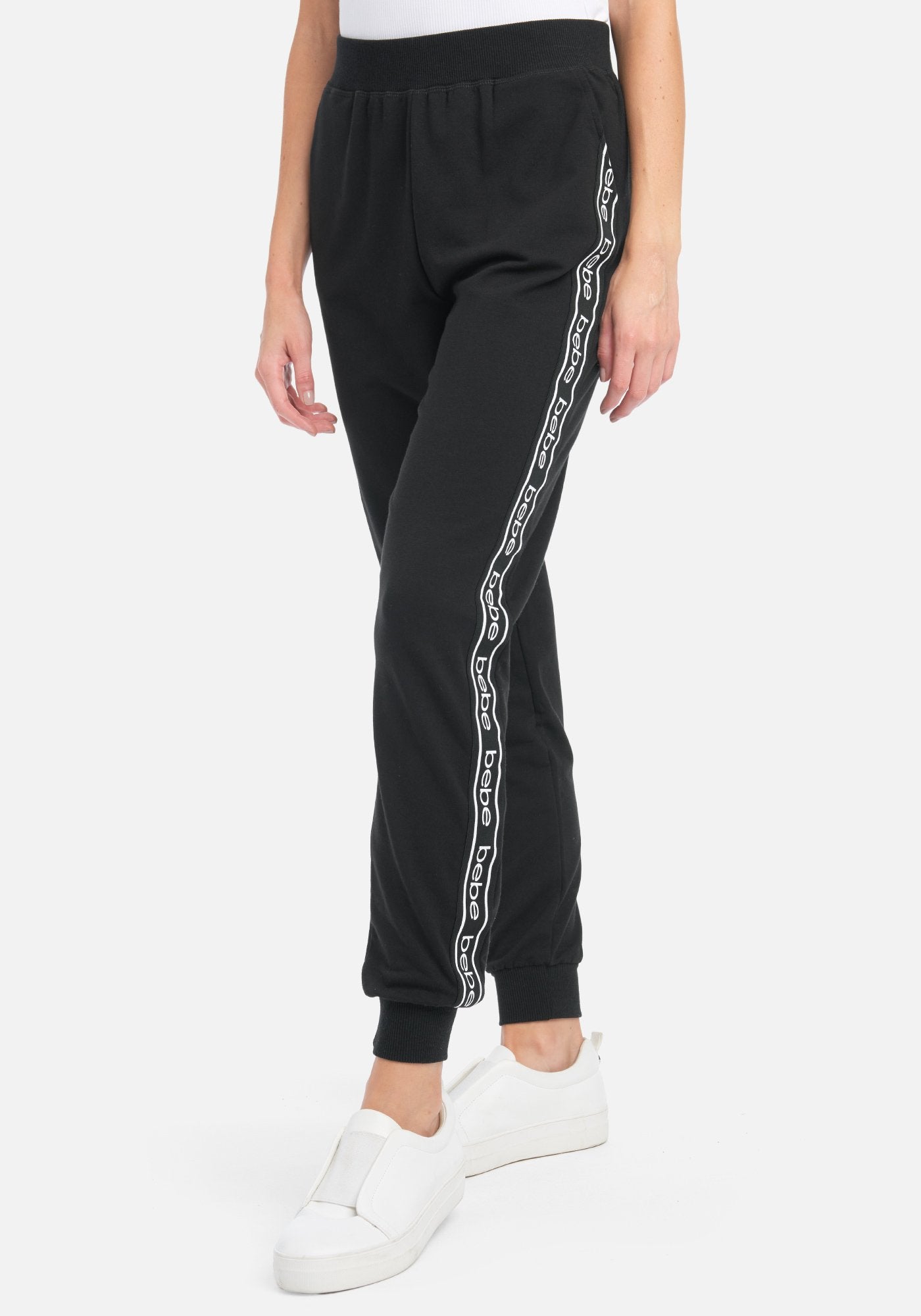 Bebe Logo Side Taping Joggers