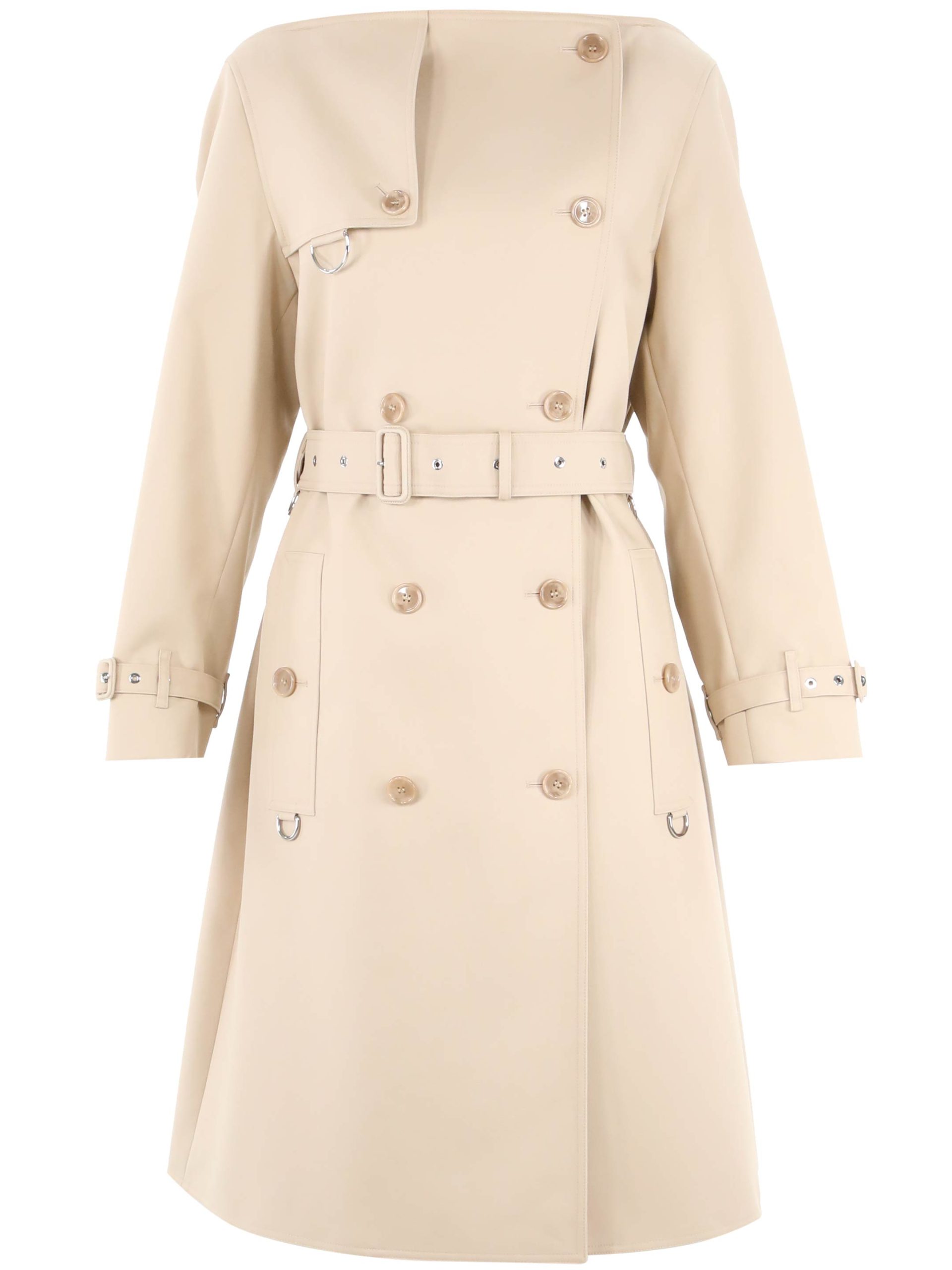 Beige raincoat