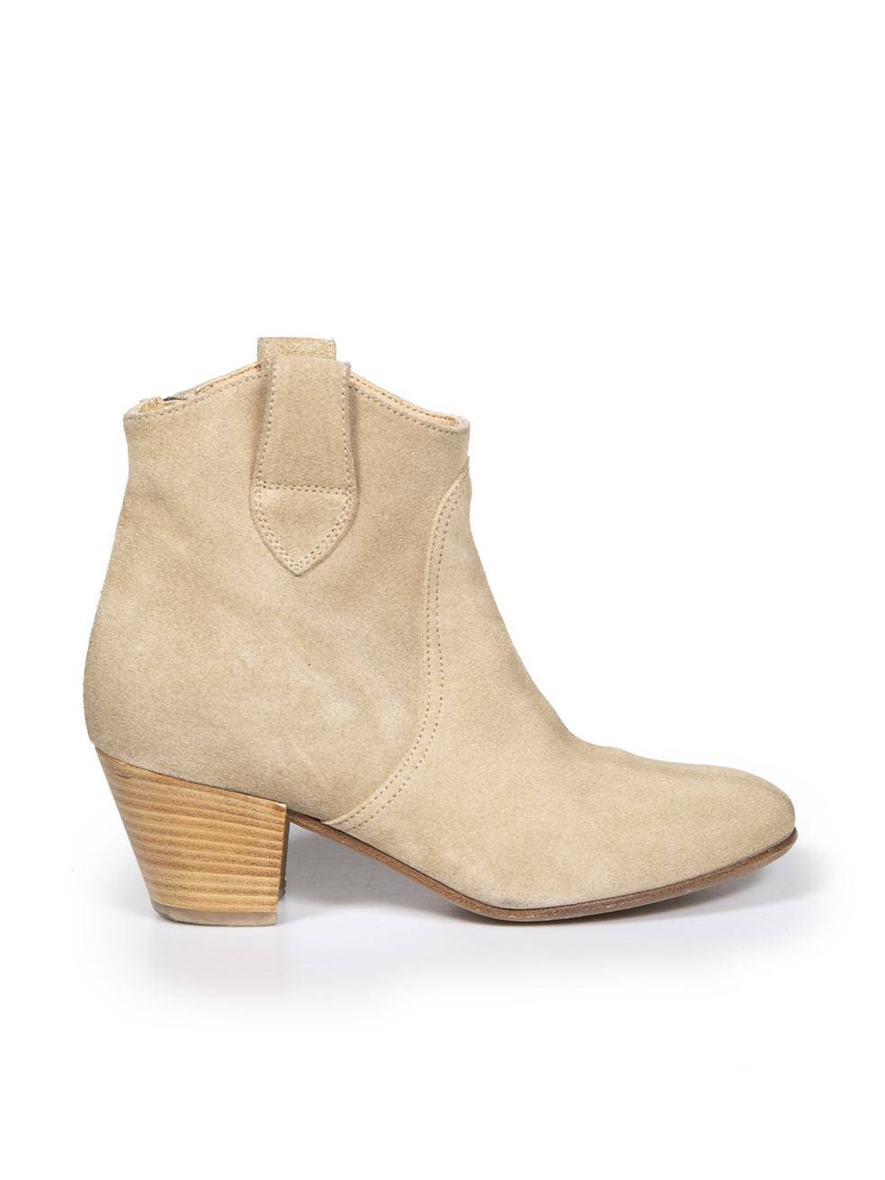 Belstaff Beige Suede Ankle Boots