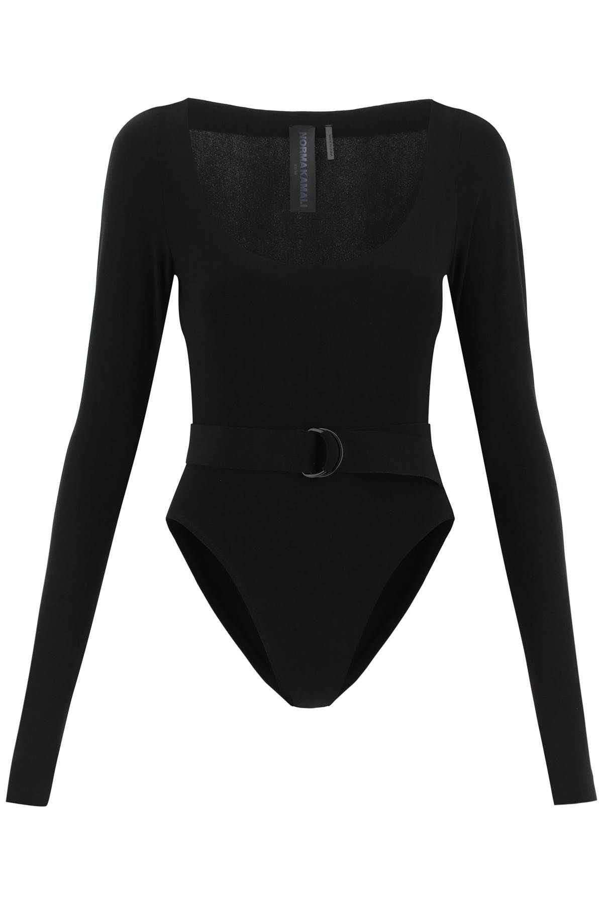 Belted Long Sleeved Bodysuit